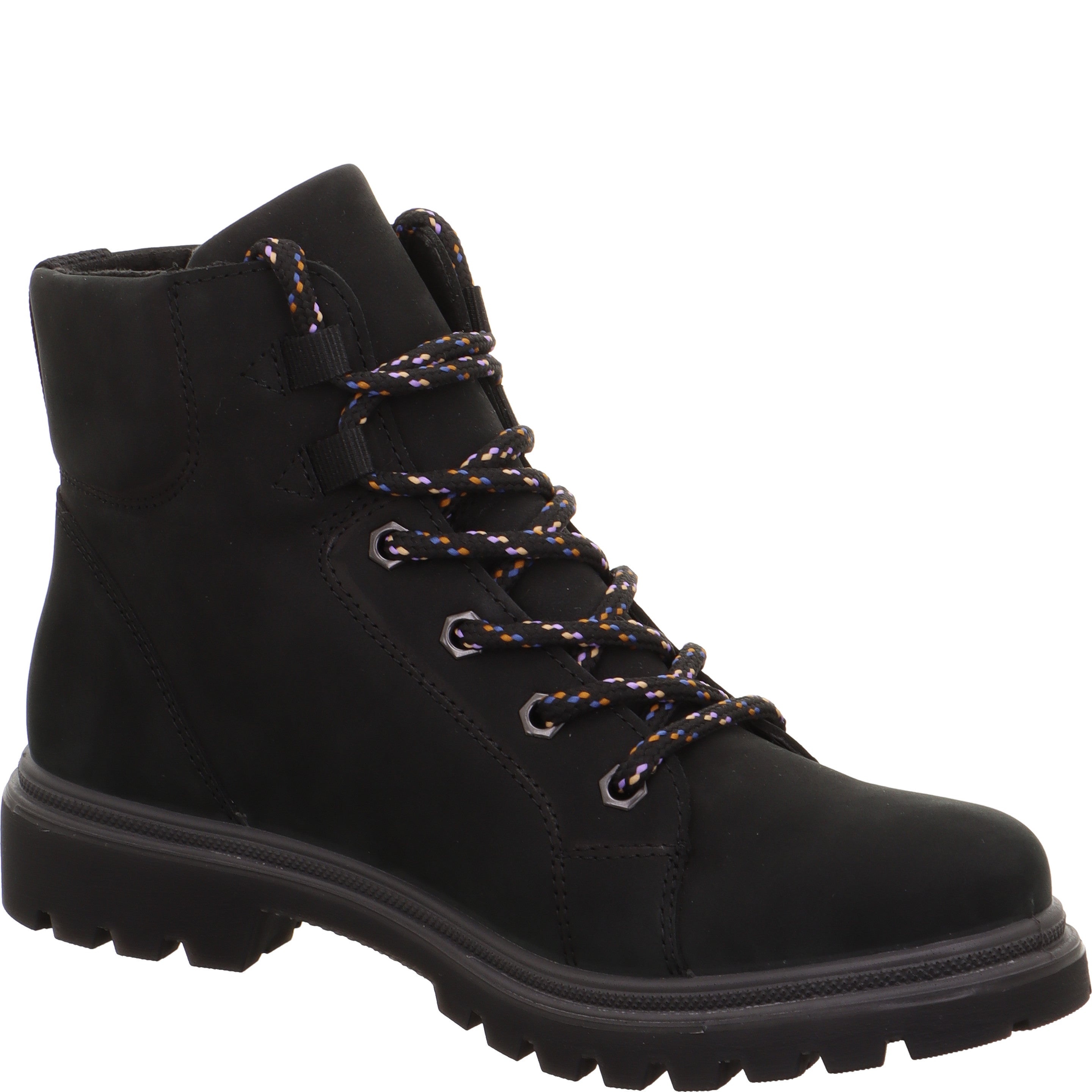 legero MONTA Damen  Schnürboots mit Schnürung - Farbe: Schwarz - Größe: 40