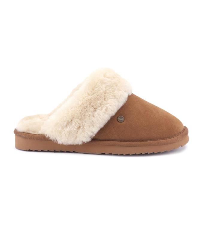 Warmbat flurry kids suede cognac (25)