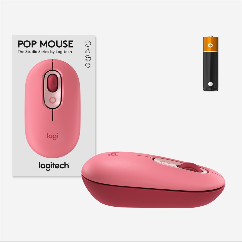 Logitech - EmojiPop Mouse