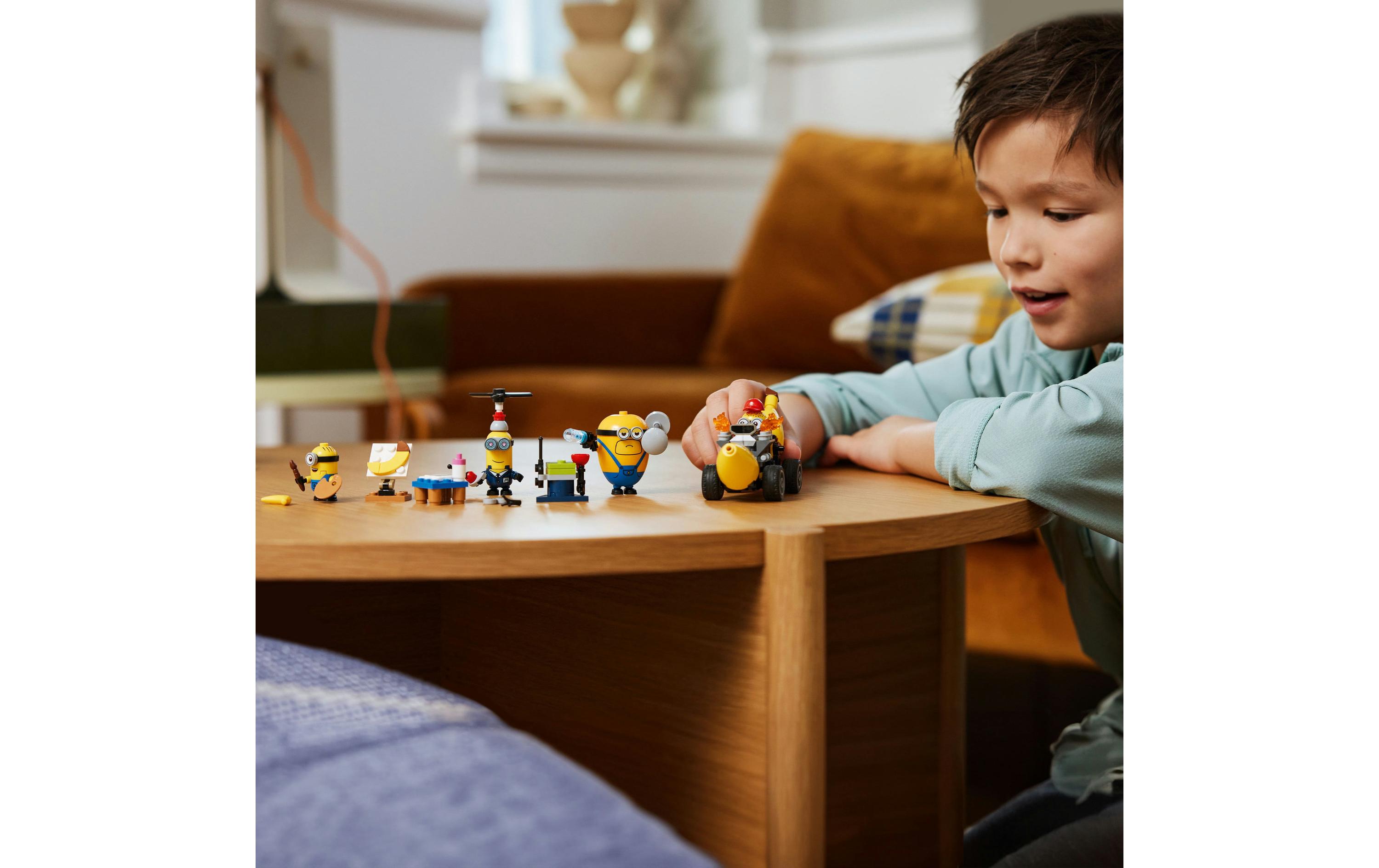 Despicable Me 4 Minions und das Bananen-Auto 75580Kreatives Bauen mit dem Minion-Spielset