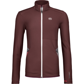 Ortovox Zip Fleecejacke Winetasting Damen