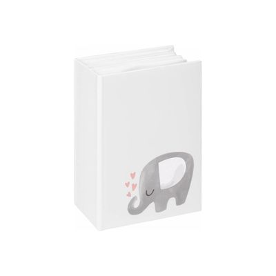 Walther design Minimax Kidz - Album photo - 100 x 4x6 in (10x15 cm) - elephant - blanc