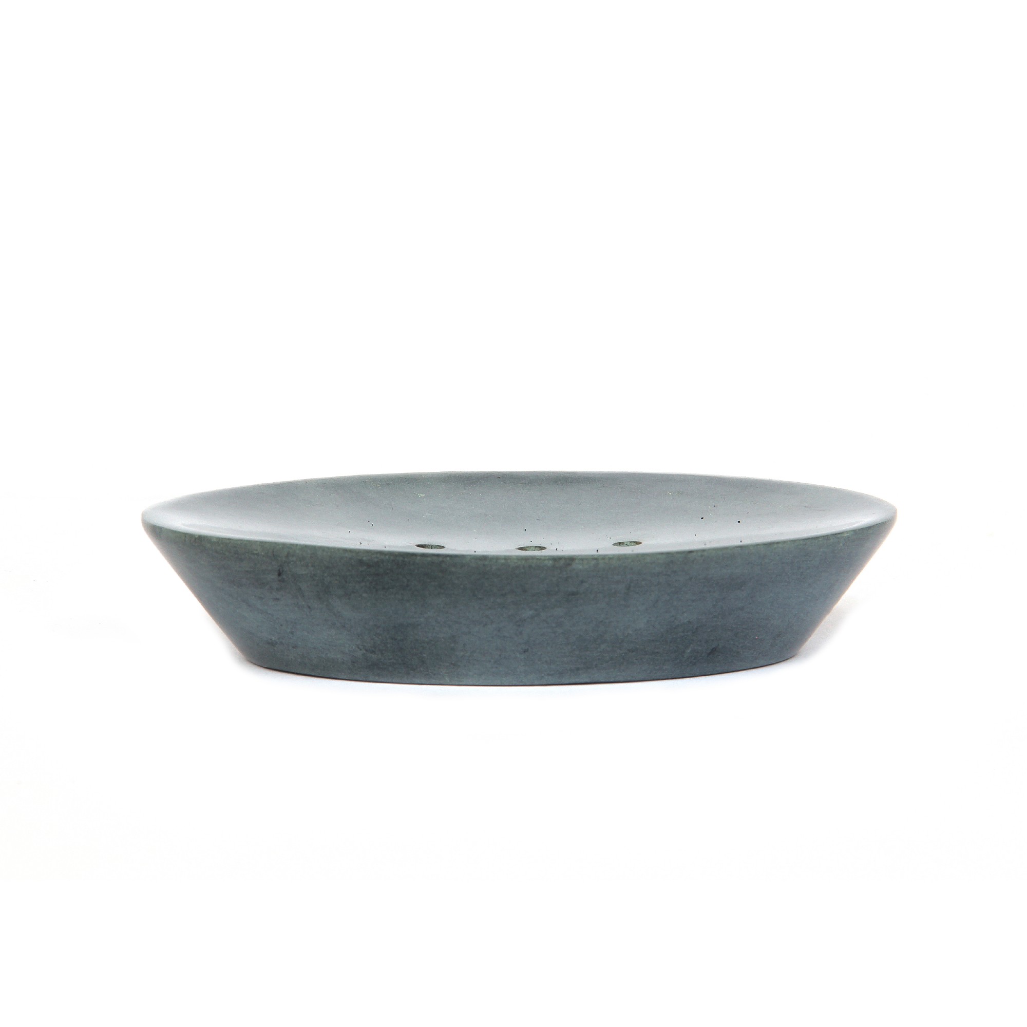 Seifenschale aus Speckstein, L 13 cm, B 10 cm, H 3 cm von fischer's lagerhaus