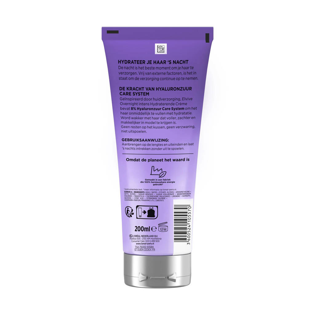Hydra Hyaluronic overnight cream - 200 ml