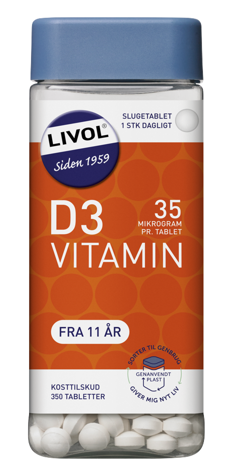 Livol - Livol D-vitamin35µg 350 Stk