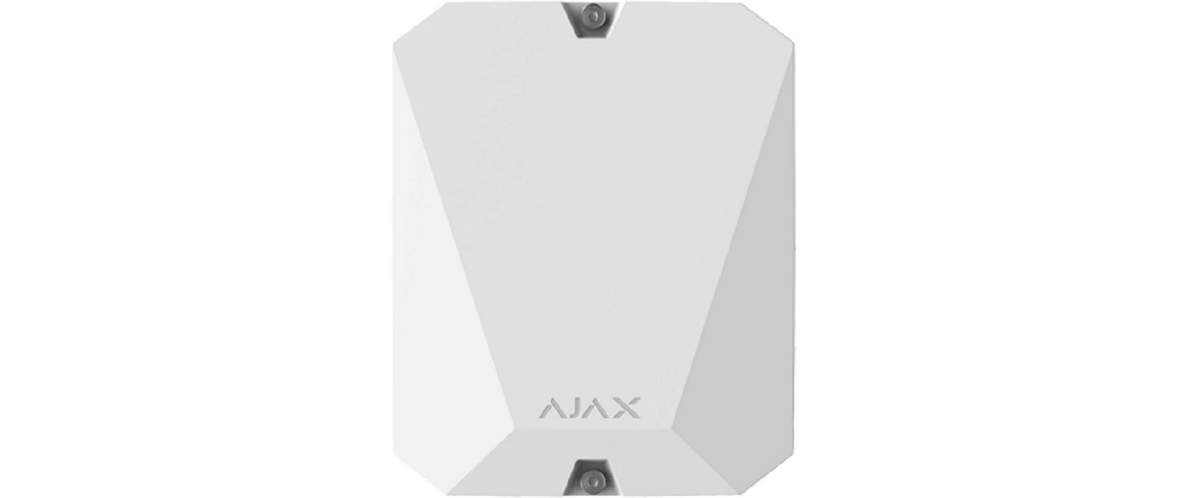Funk-Transmitter Baseline vhfBridge Weiss<br>Modul zum Anschluss von Ajax-Sicherheitssystemen an UKW-Funksender