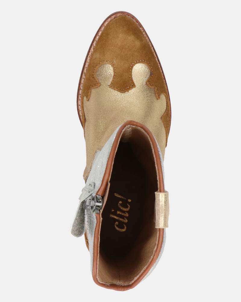 Clic! Lux Cowboylaarzen  - goud