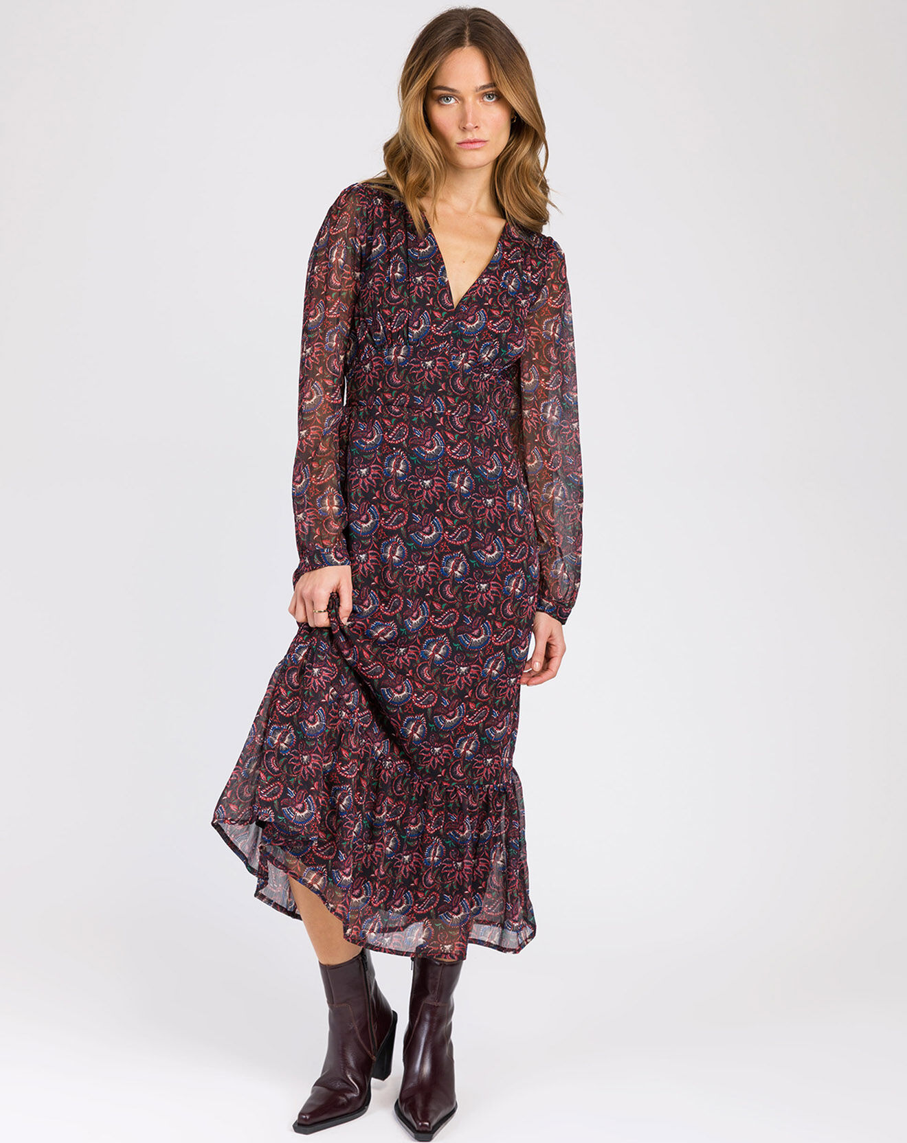An'ge Robe Oclande horia black