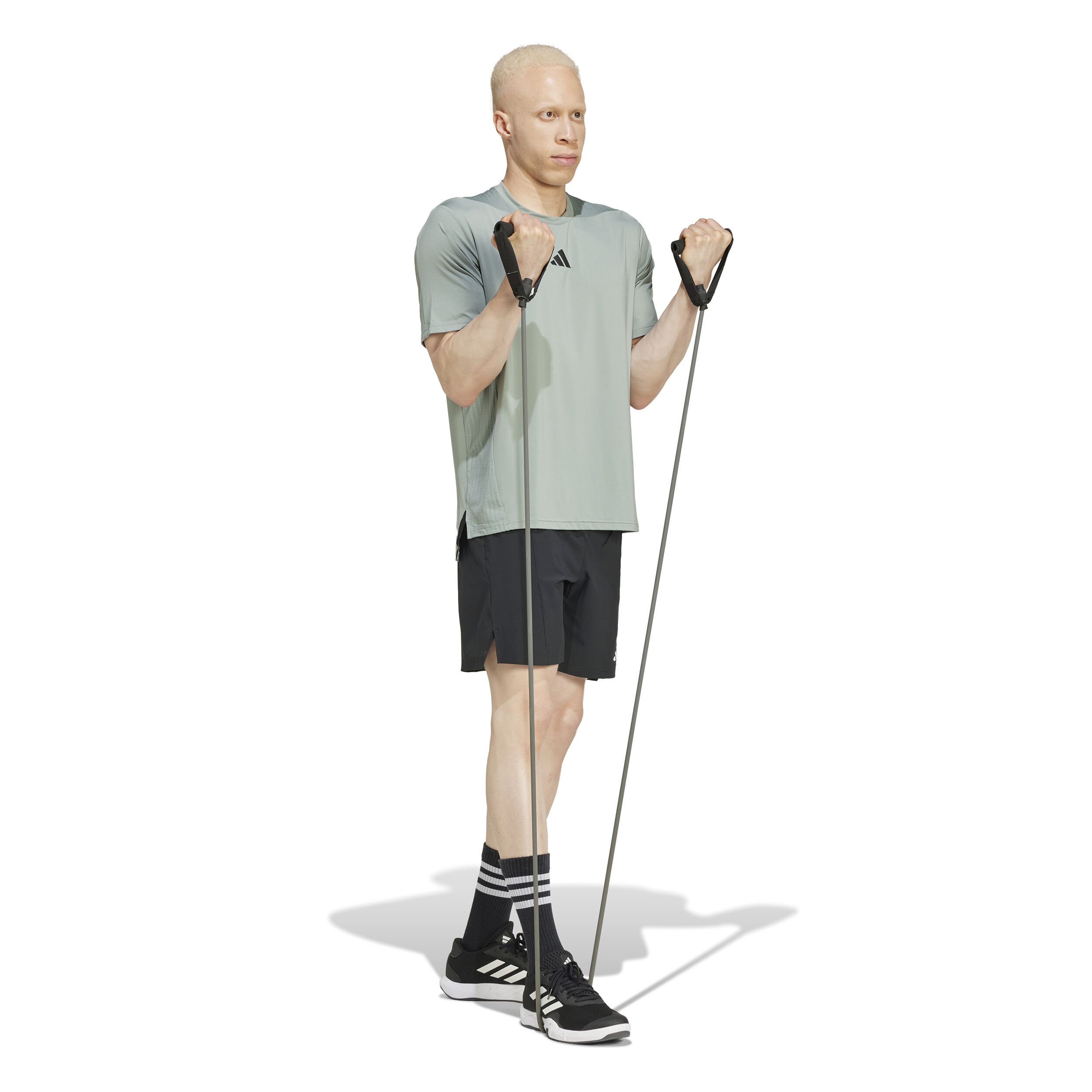 adidas Designed For Training Intense T-shirt Hommes - Sauge