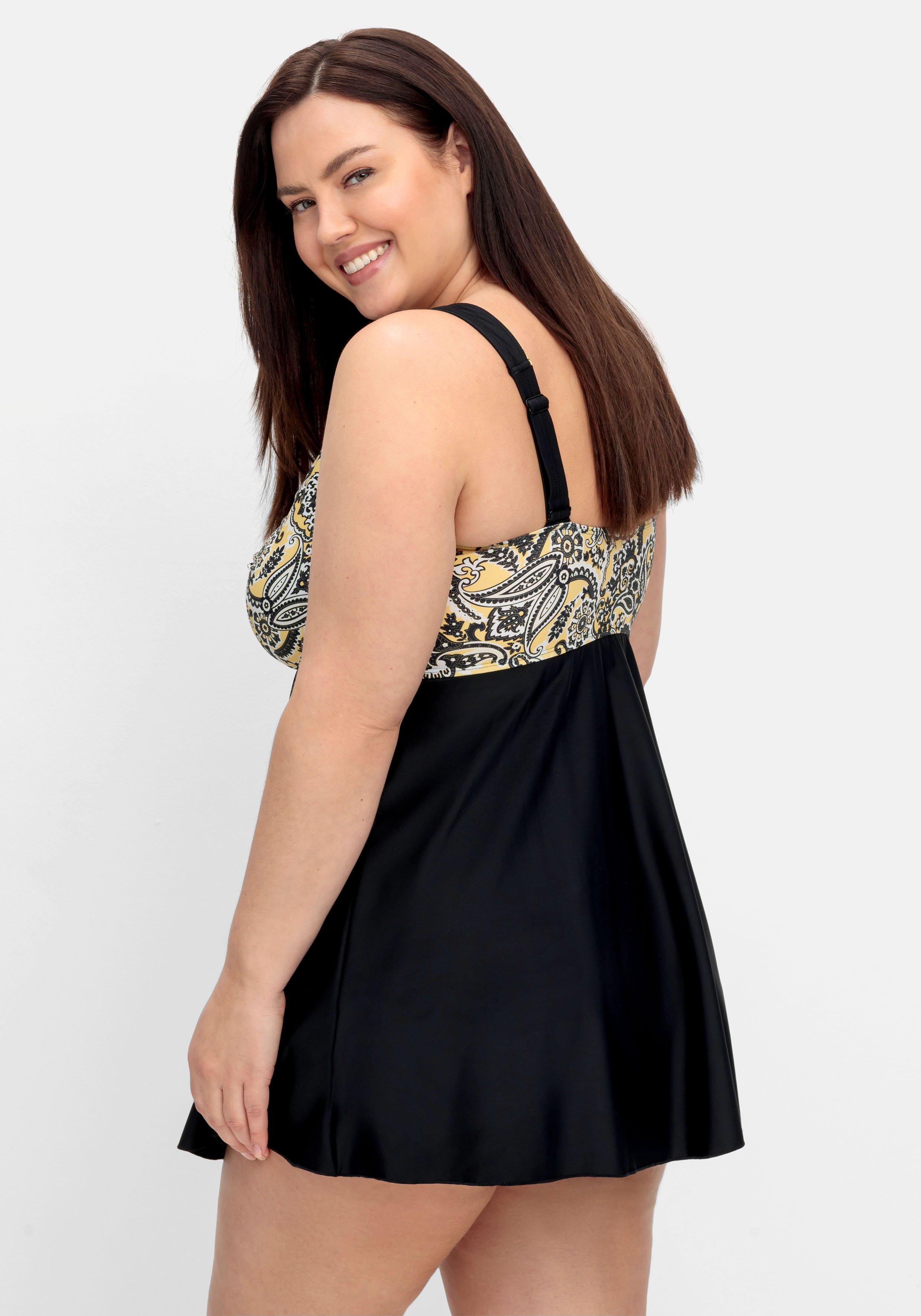 Tankini-Set mit Paisleymuster