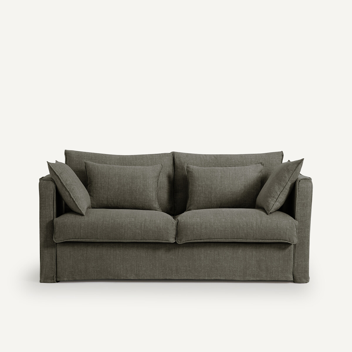 AM.PM<br>Sofá conversível em algodão/linho, Camille