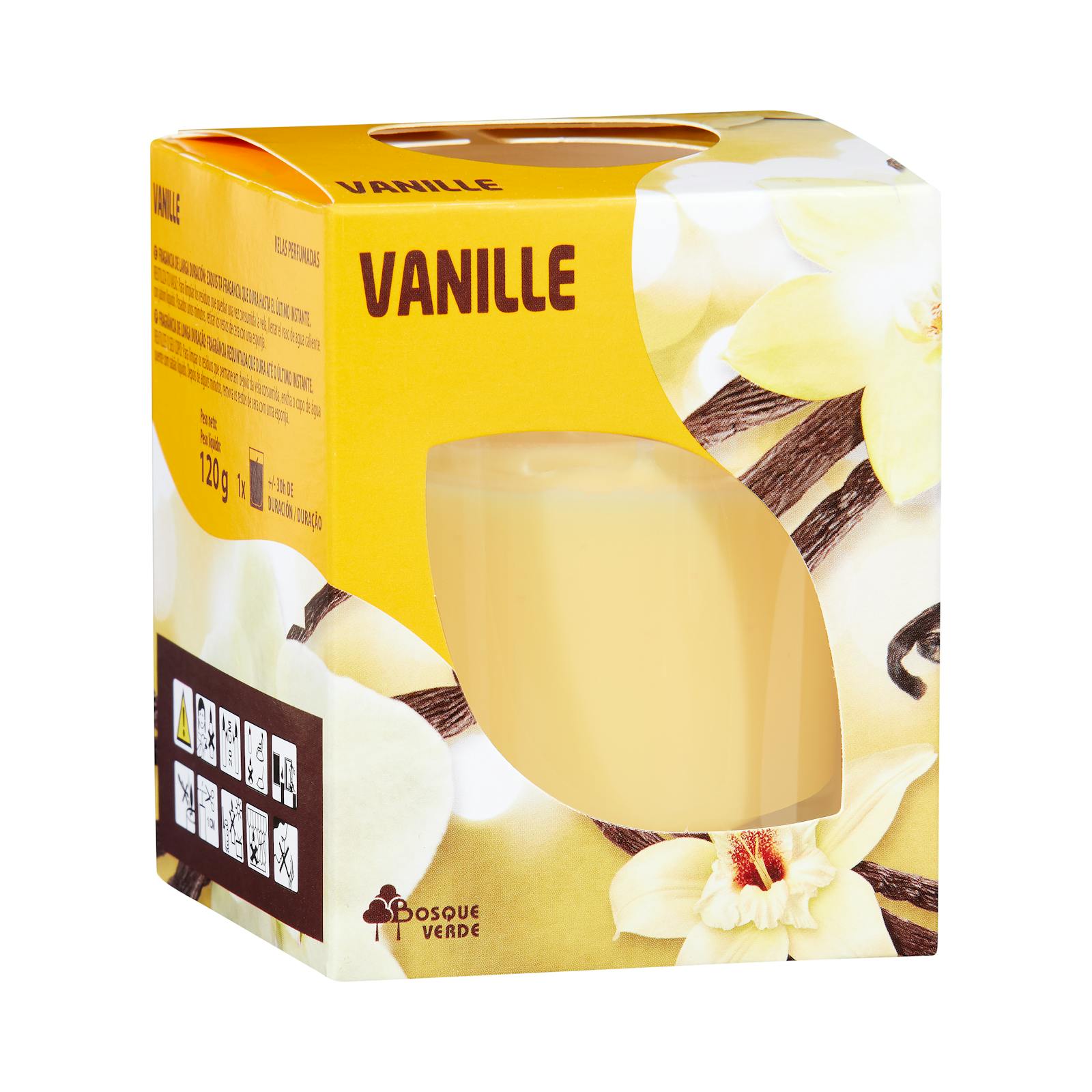 Bougie parfumée à la vanille Green Forest