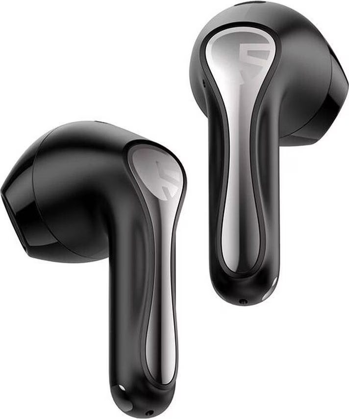 Air 5 Semi-In-Ear Wireless Bluetooth 5.4 Kopfhörer Headset 30 Stunden Spielzeit mit Ladecase / Noise Cancelling (B0DC5ZR9N7) - Schwarz