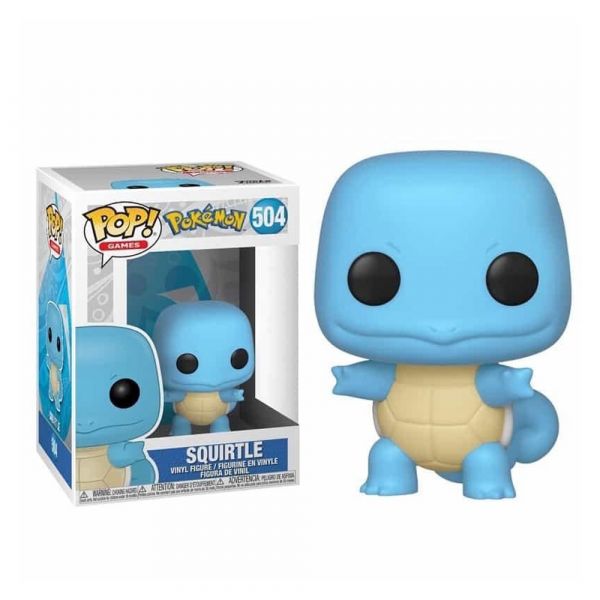 Funko POP! Games: Pokémon - Squirtle #504