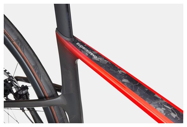 Vélo de Route Cannondale SuperSix Evo Hi-Mod 2 Shimano Ultegra Di2 12V 700 mm Rouge Rally