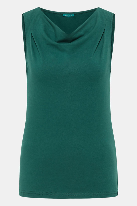 Tranquillo Tranquillo Top with waterfall neckline Dames