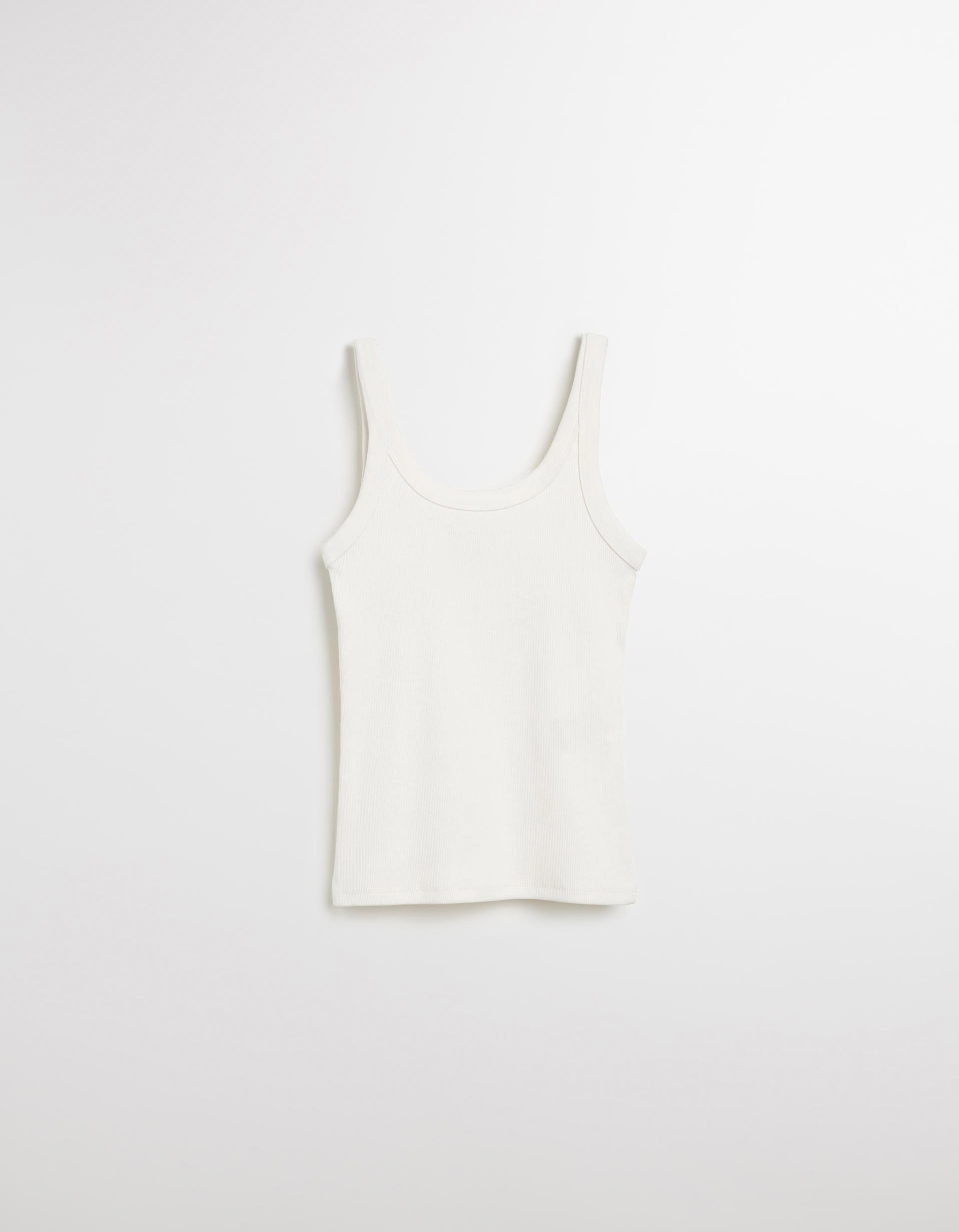 Tank Top, Mulher, Bege Claro