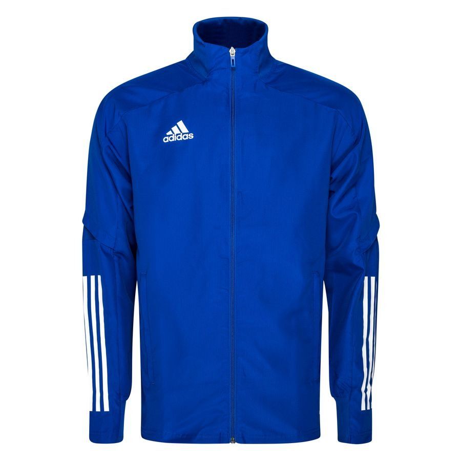 adidas Veste Condivo 20 Presentation - Bleu/Blanc