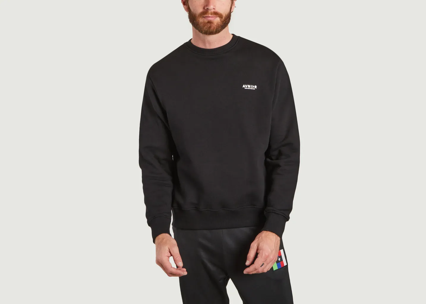 Crewneck Encore Black V2 AVNIER