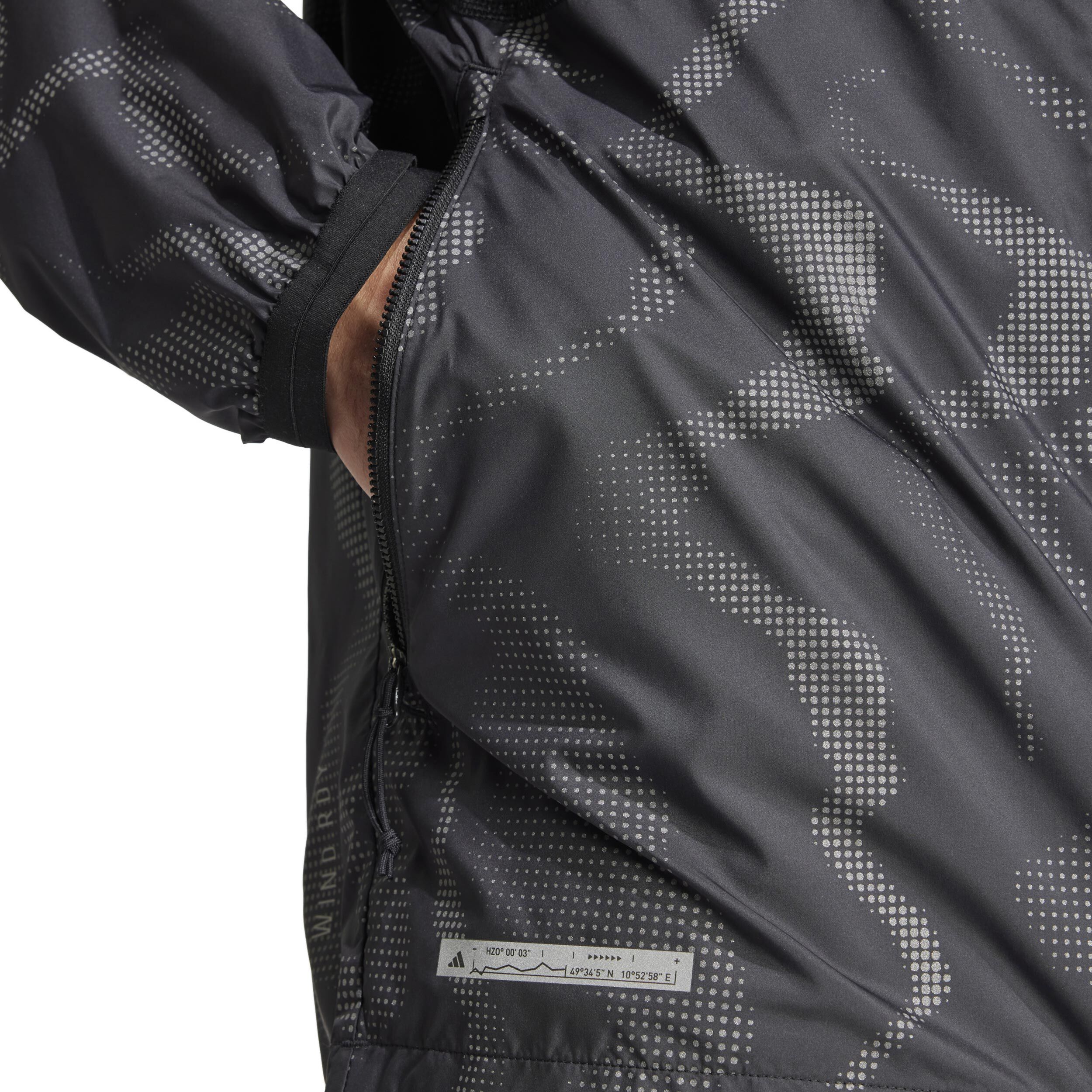 adidas Ultimate Premium Veste Running Hommes - Noir