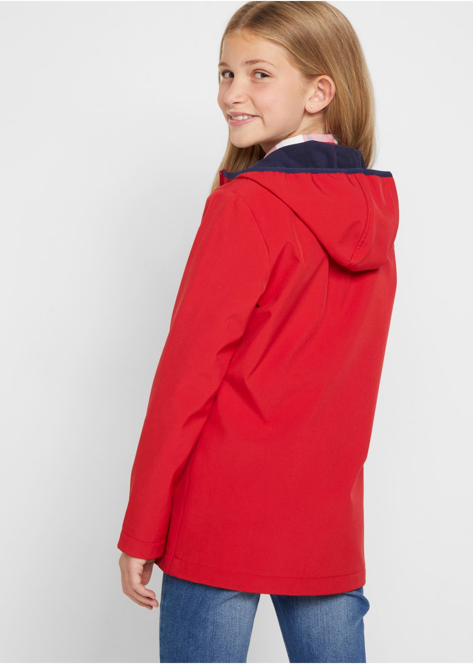 Veste softshell fille, imperméable + coupe-vent
