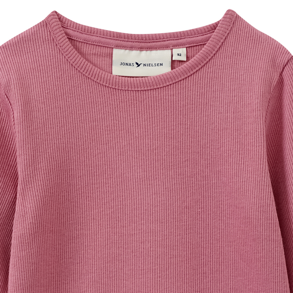 Jonas Nielsen Mädchen Langarmshirt in Rippstruktur rosa