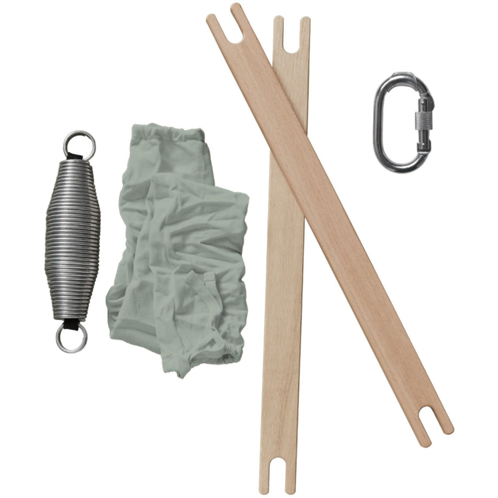 Køb MEMBANTU Oak, Sage Green Slyngevugge Conversion Kit