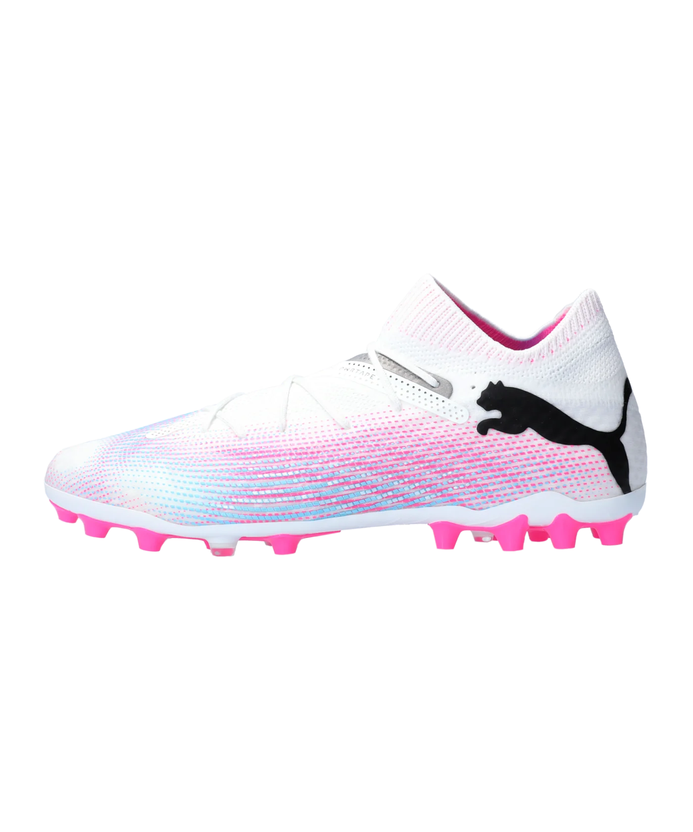 PUMA FUTURE 7 Ultimate MG Phenomenal Weiss Schwarz Pink F01