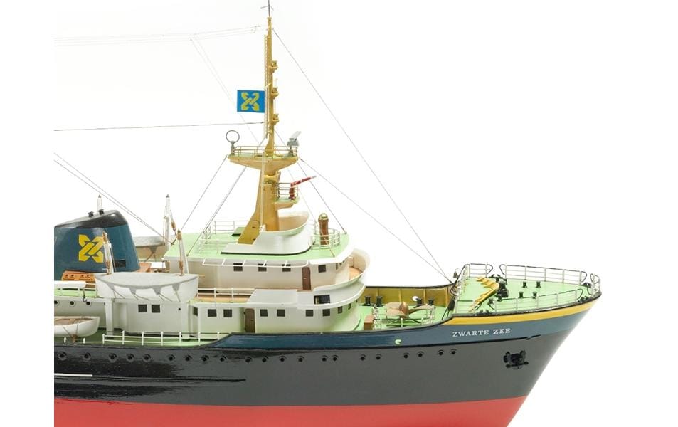 Bausatz Schlepper Zwarte Zee, 900 mm 1:90<br>Detailgetreuer Schiff Modellbausatz