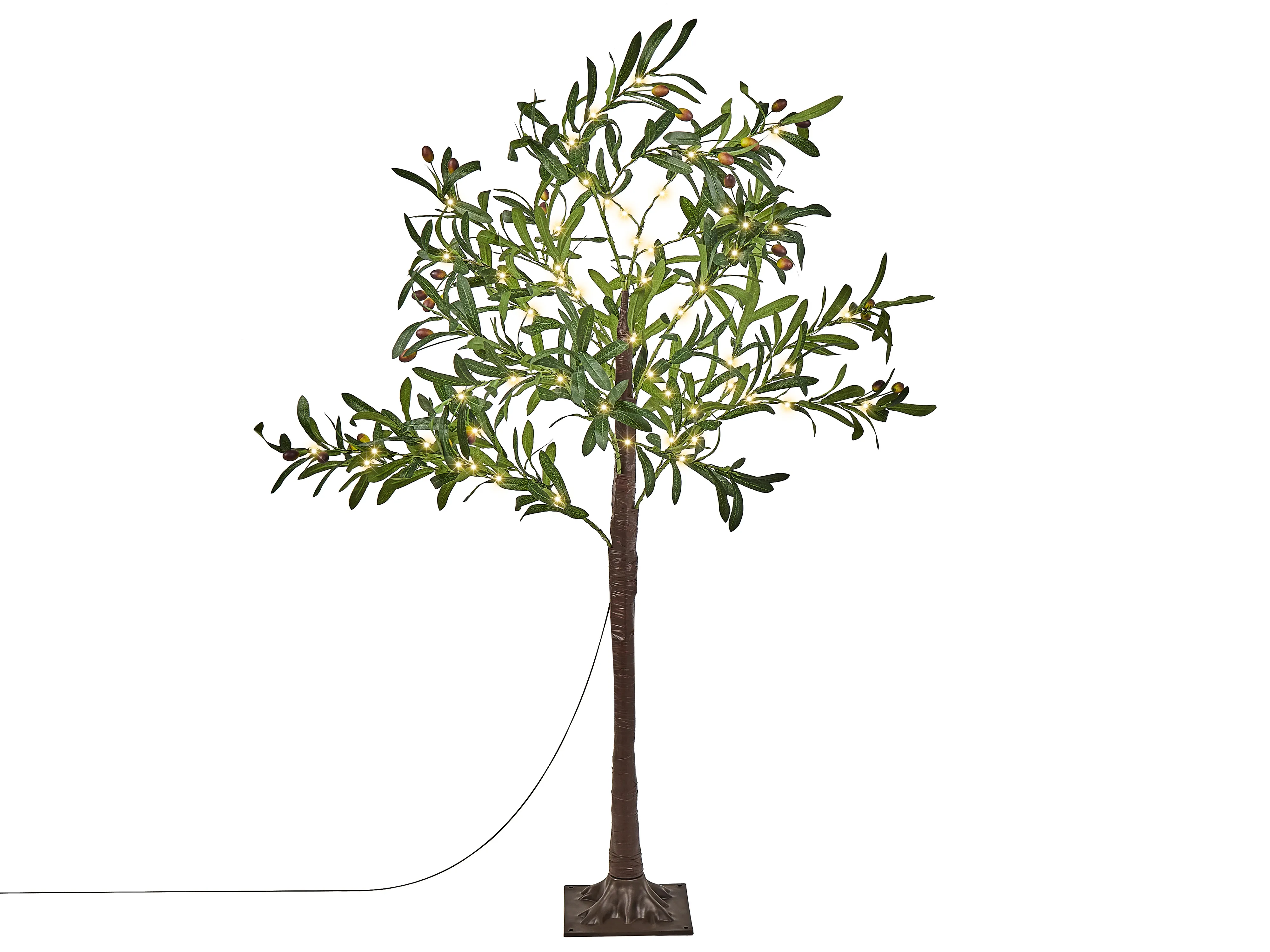 Buitendecoratie LED CELIONI Boom 120 cm Groen