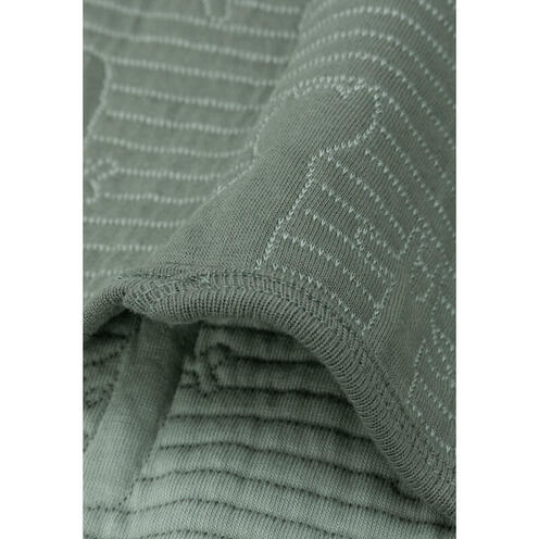 Couverture berceau Jungle jambo - Ash green - JOLLEIN