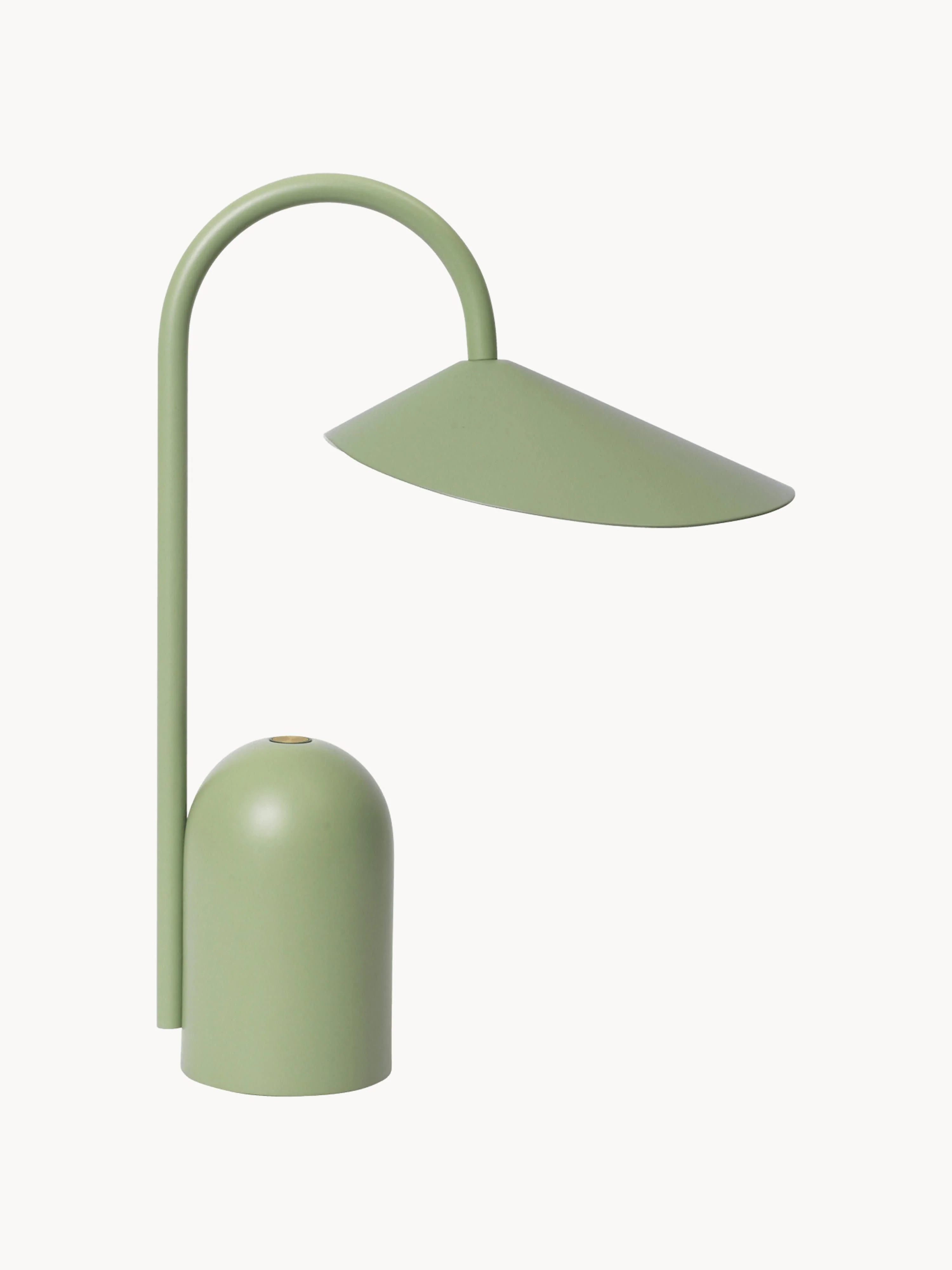 Kleine mobiele LED-tafellamp Arum, dimbaar