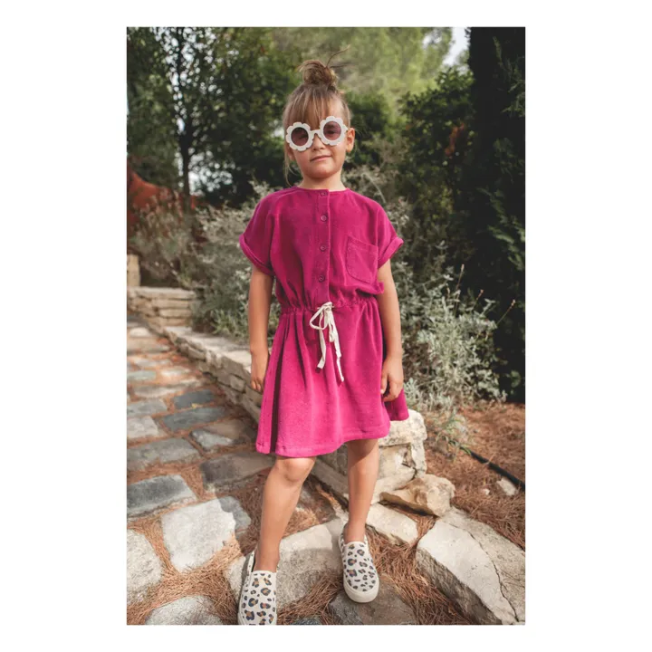 Marlot Paris Robe Baïa Eponge x Smallable | Rose