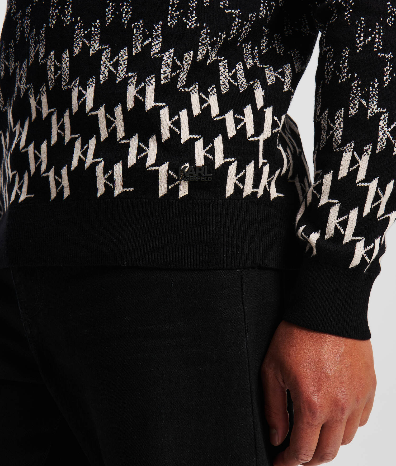 PULL EFFET DEGRADÉ KL MONOGRAM