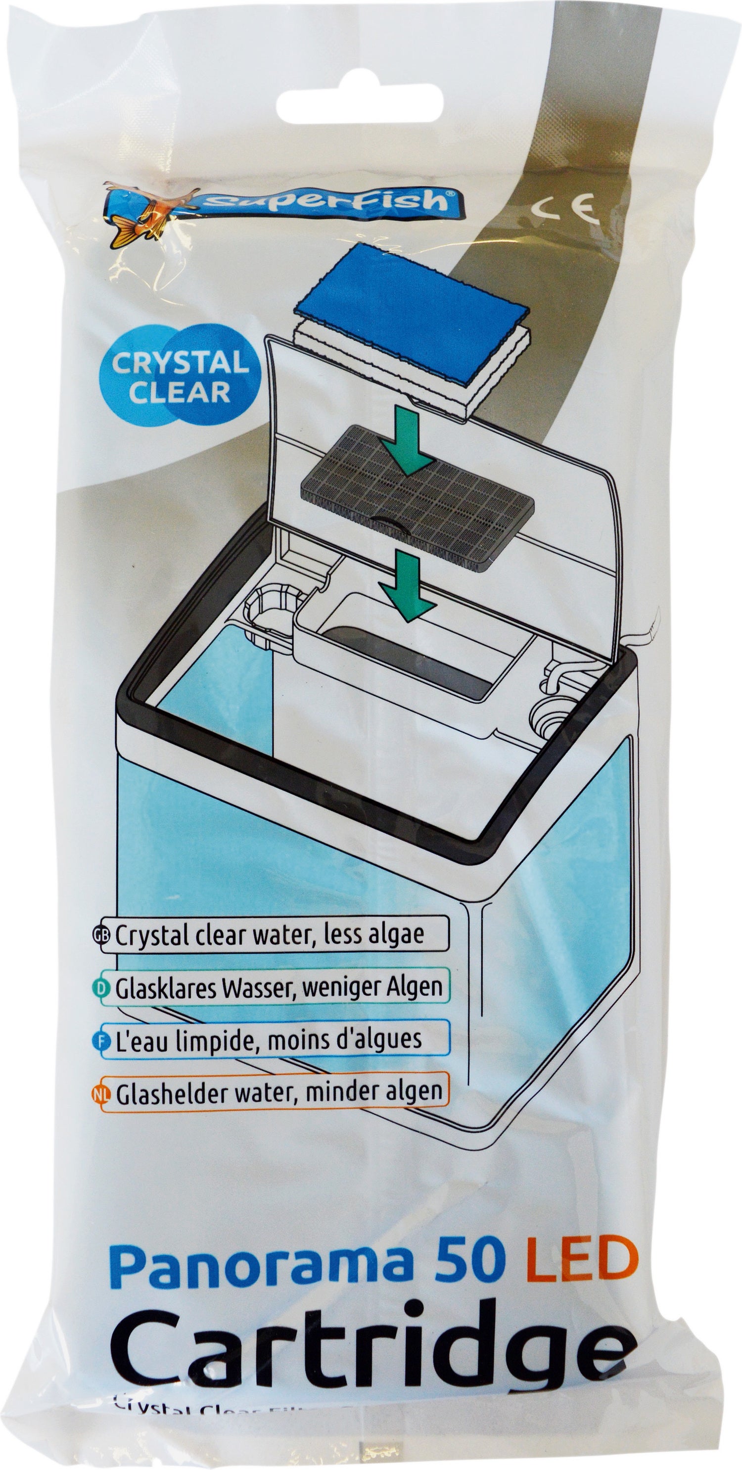 SuperFish aquarium filter Panorama 50