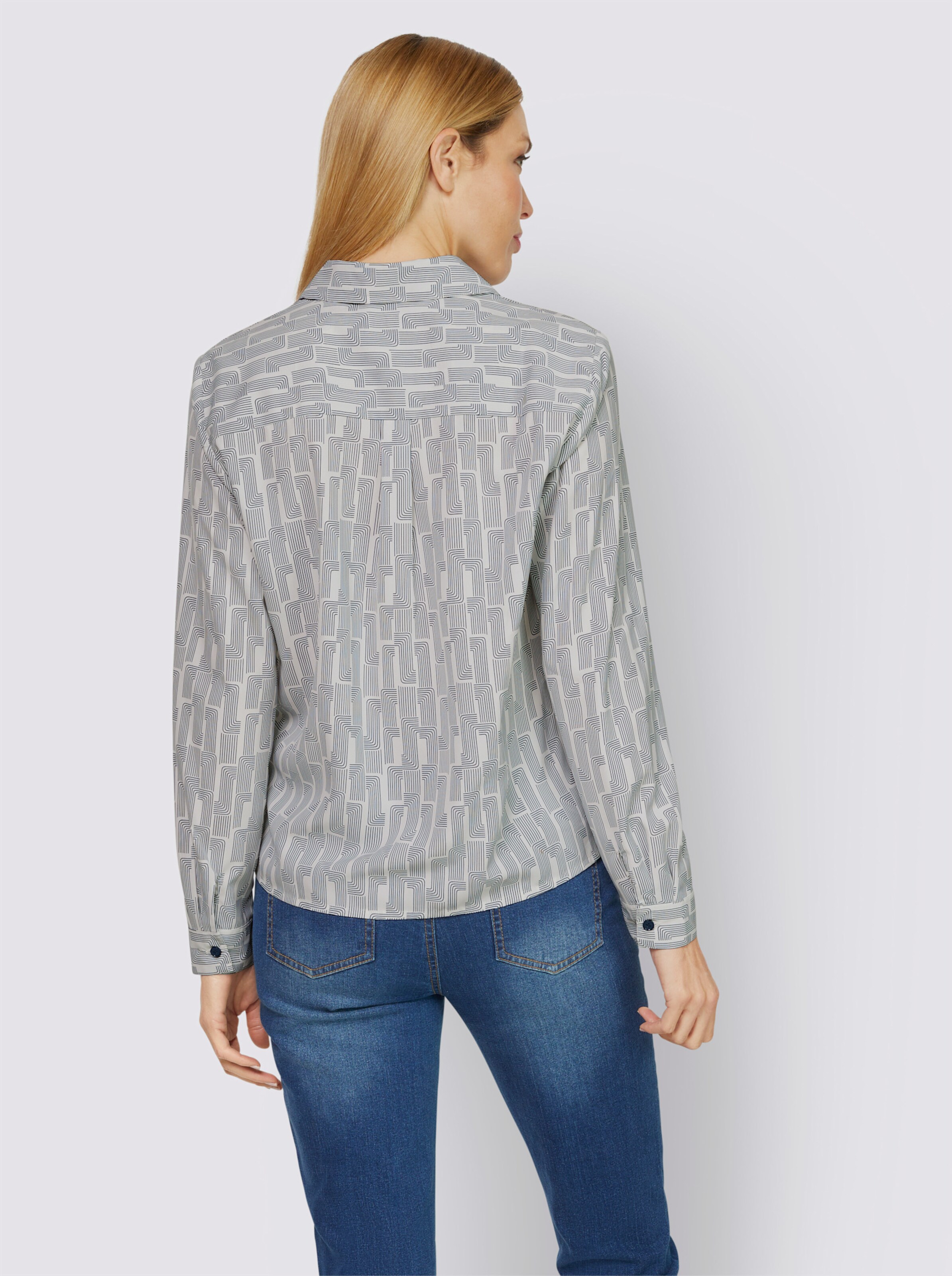 Druckbluse