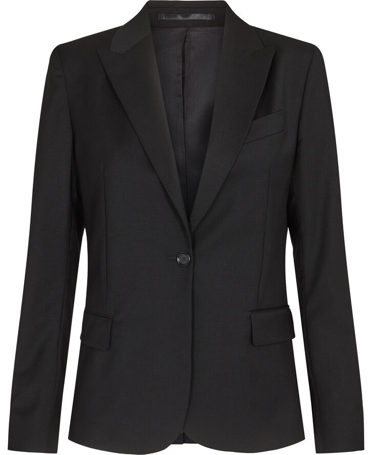 Filippa K Sasha Cool Wool Blazer Black