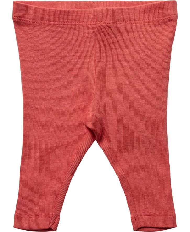 Wheat Rib Leggings Maddy Candy red