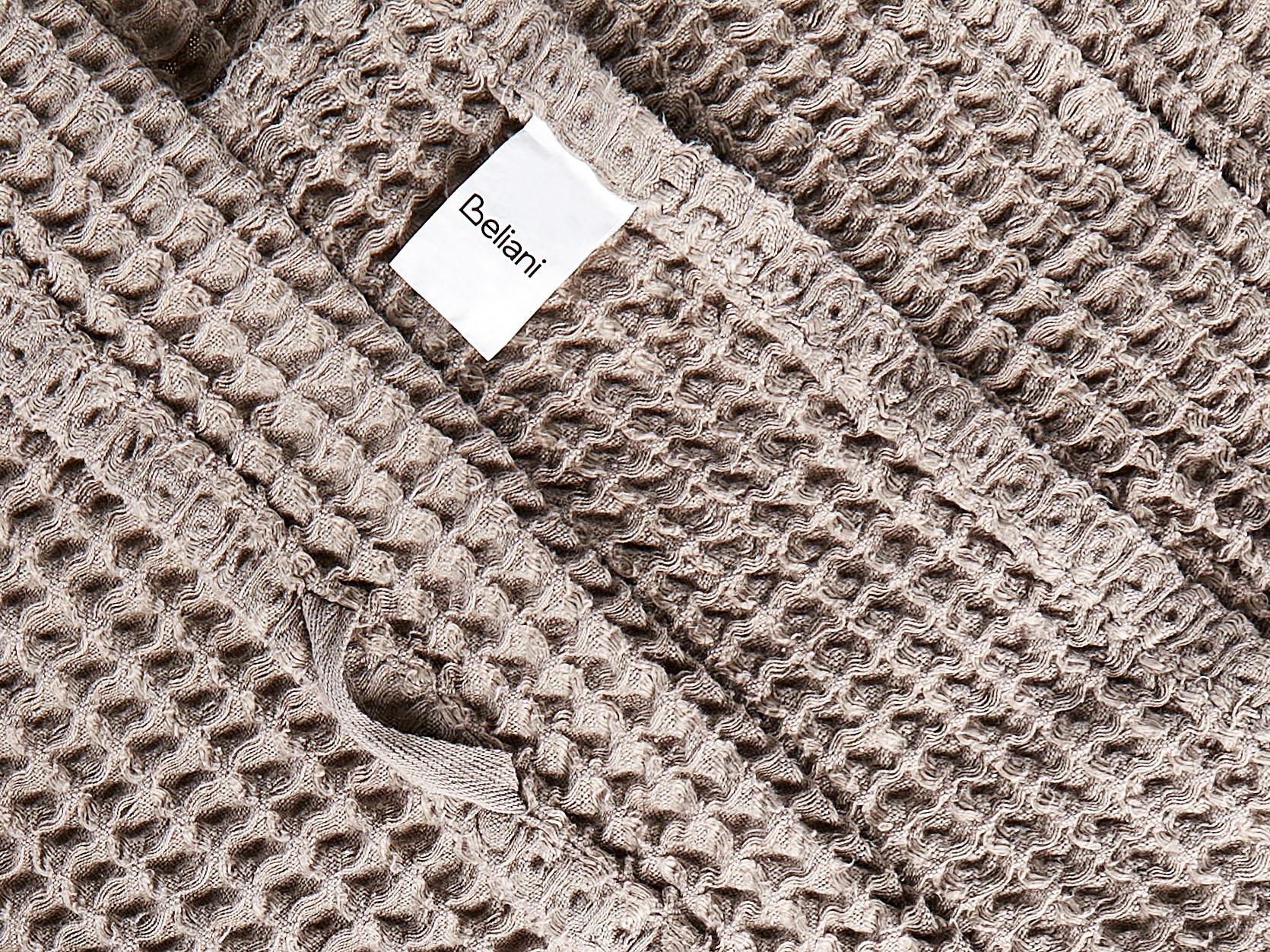 9-delige handdoekset AREORA Katoen Taupe
