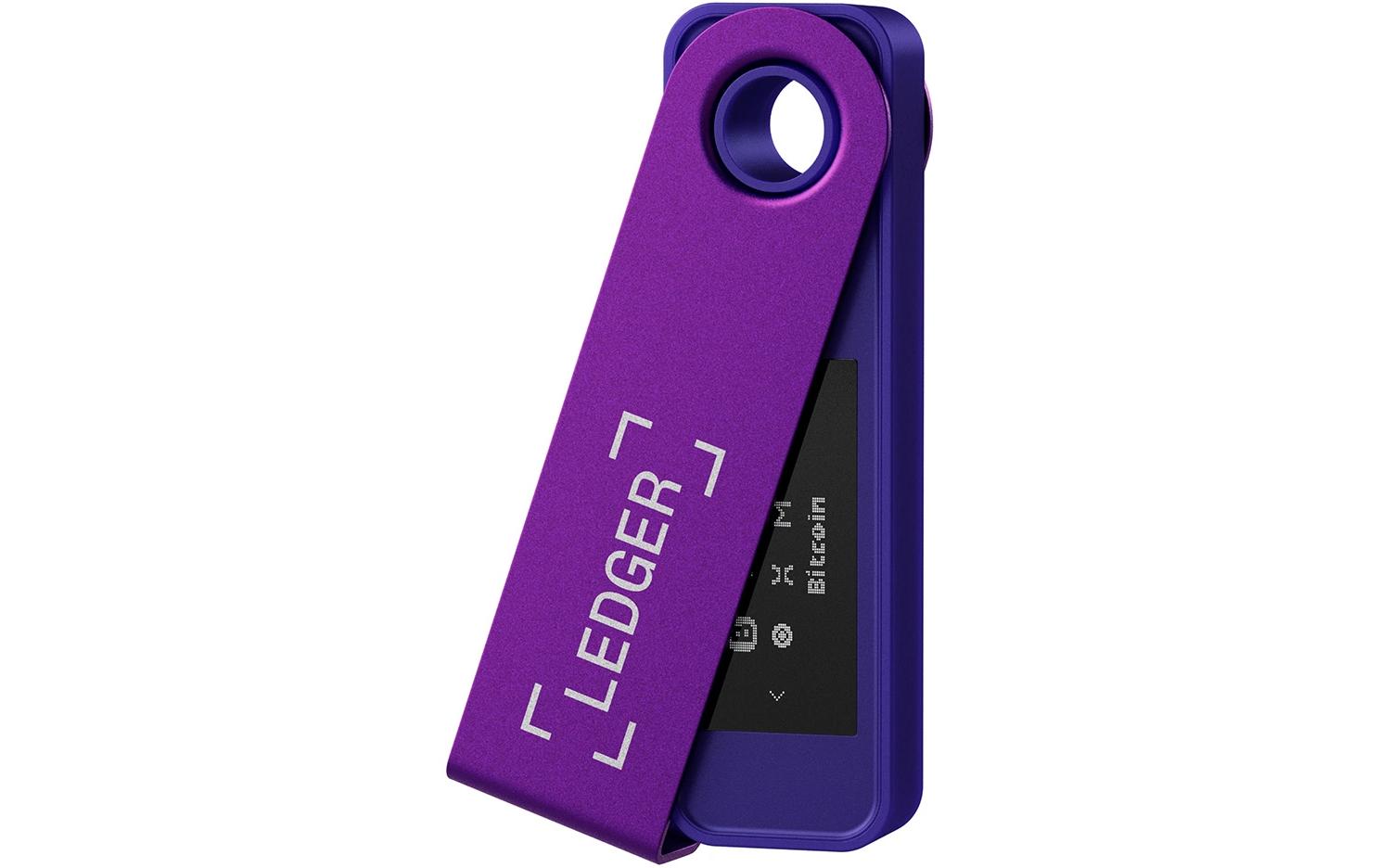 Nano S Plus Amethyst PurpleCrypto-Hardware-Wallet zum Kaufen, Verwalten und Vermehren digitaler Vermögenswerte