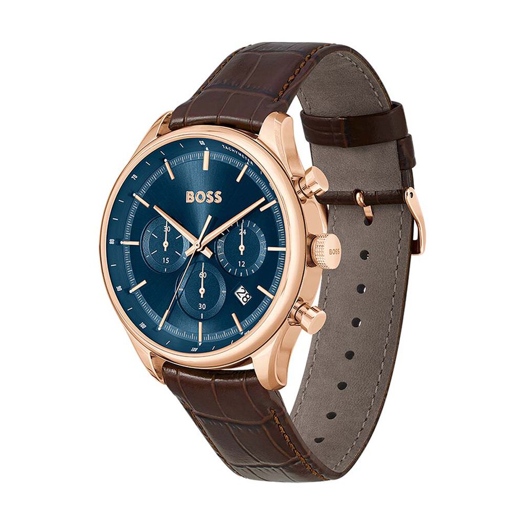 Montre Boss gregor Bleu
