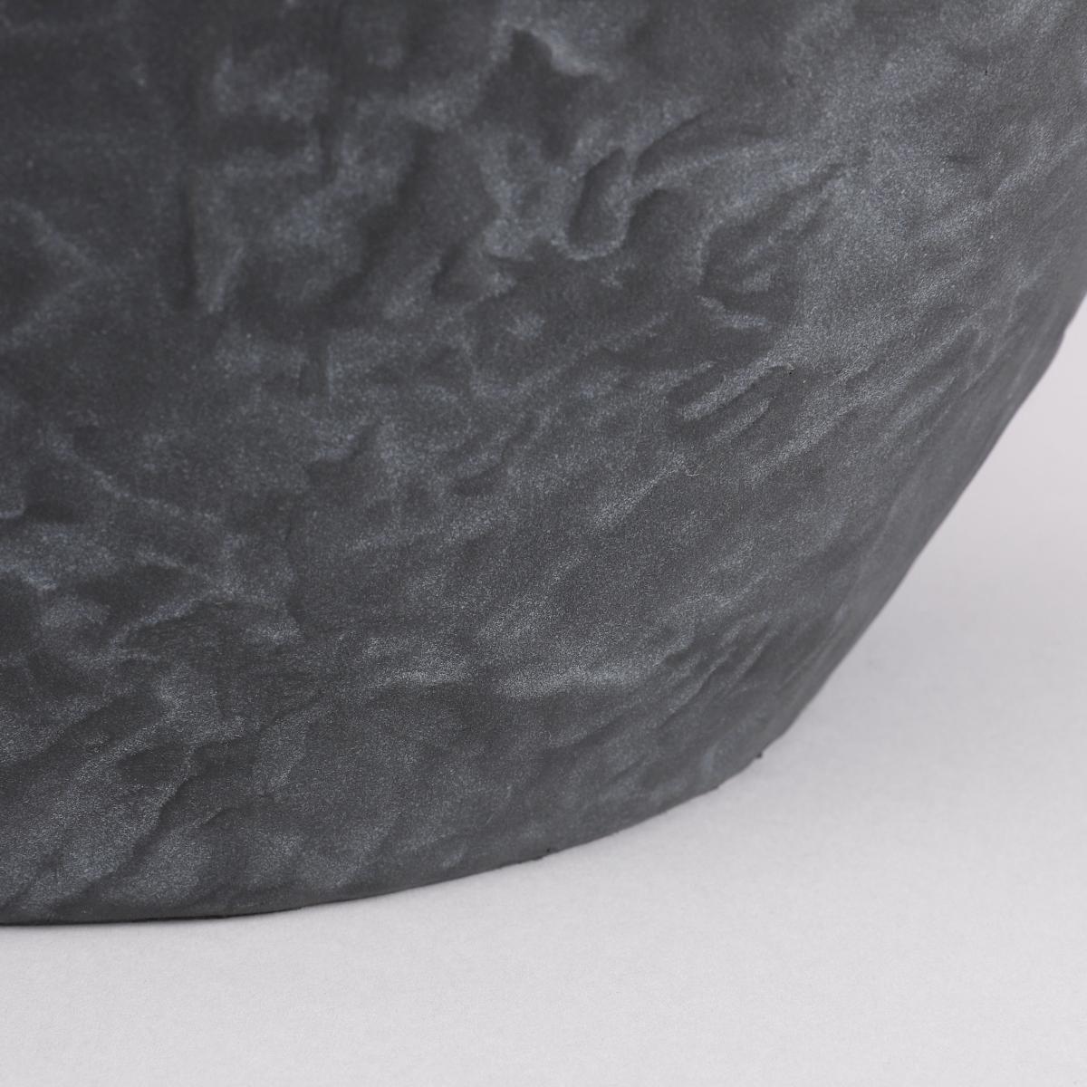Mica decorations jardinière bravo - 45x45x40 cm - pe - gris