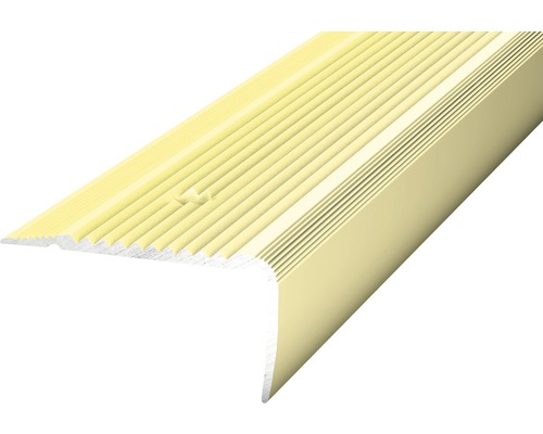 Aluminium traprandprofiel Sahara, geperforeerd, 45 x 23 x 2700 mm