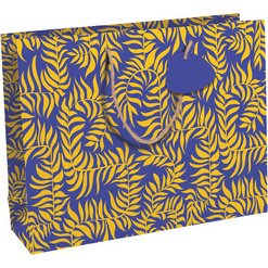 Liwa, kraft, sac shopping 37,3x11,8x27,5 cm - Bleu