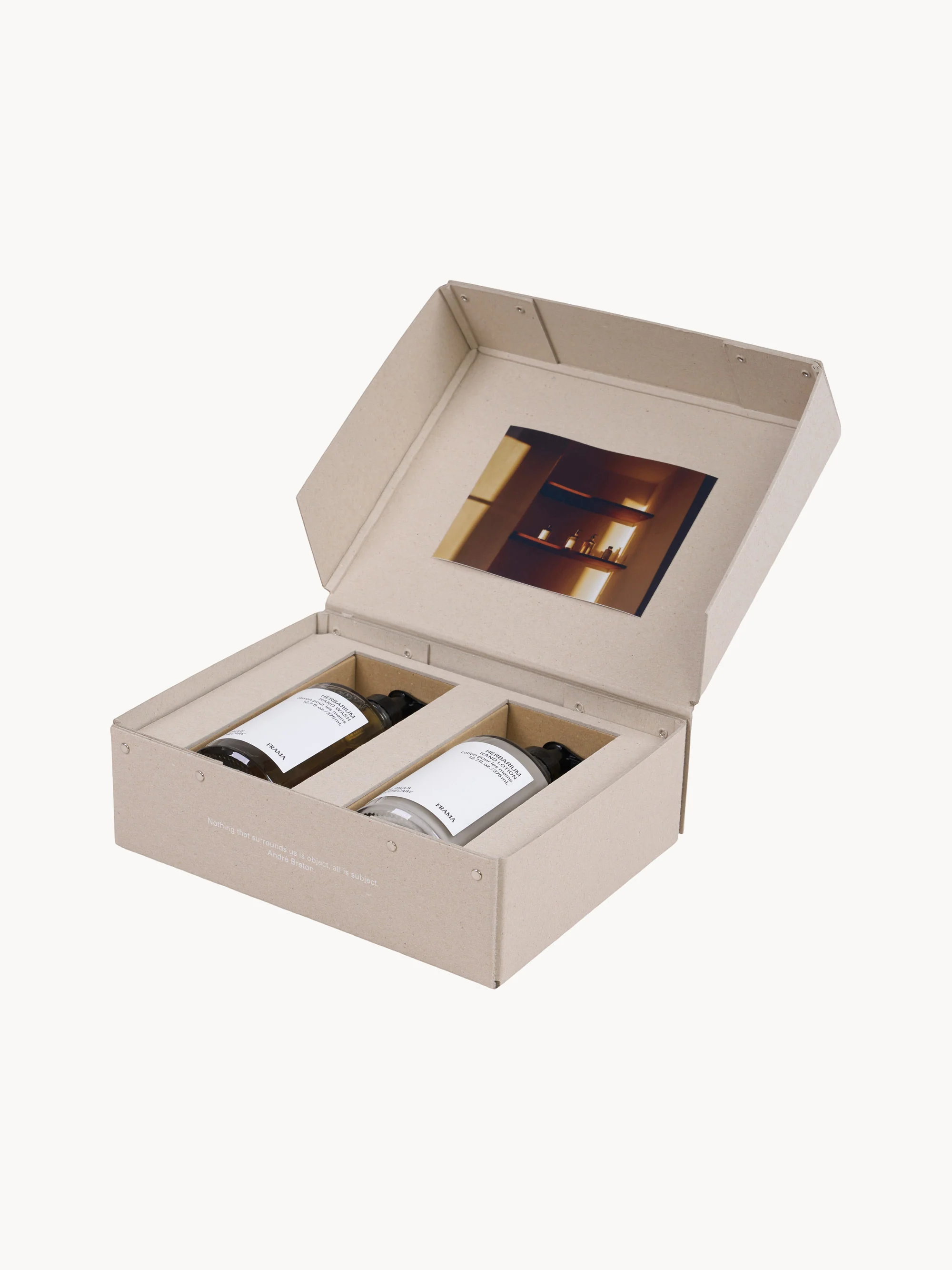 Cadeauset Herbarium (oranje, jeneverbes, roos & ho hout), 2-delig