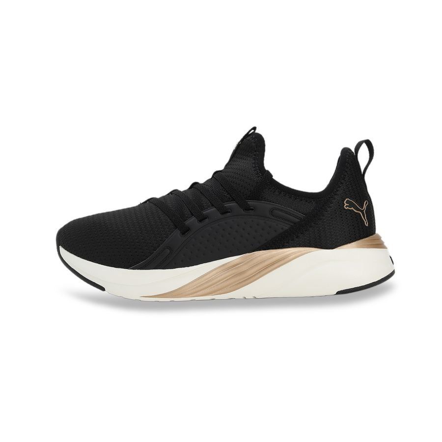 PUMA Chaussures de Running Softride Sophia 2 - Noir/Doré/Warm White Femme