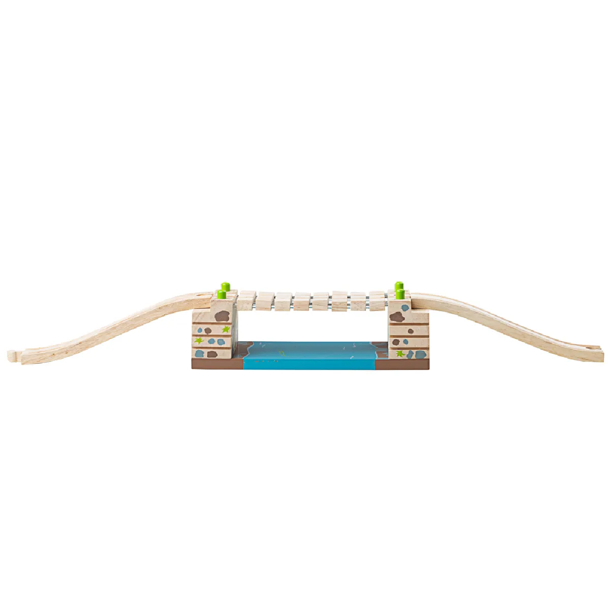 Bigjigs Rail Pont Ferroviaire Clickety Clack