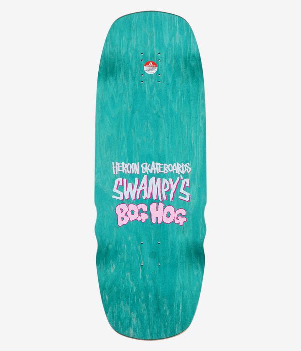 Heroin Skateboards Swampy's Bog Hog 10.75