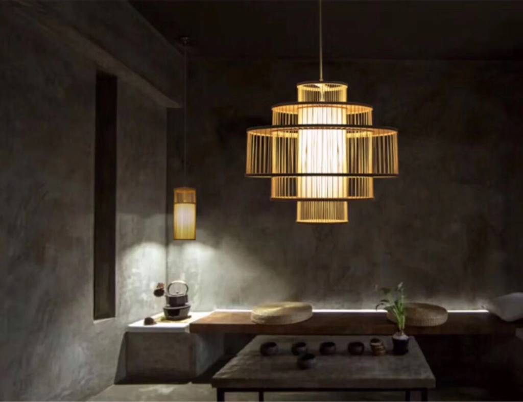 Fine Asianliving Bamboe Hanglamp Handgemaakt Naturel