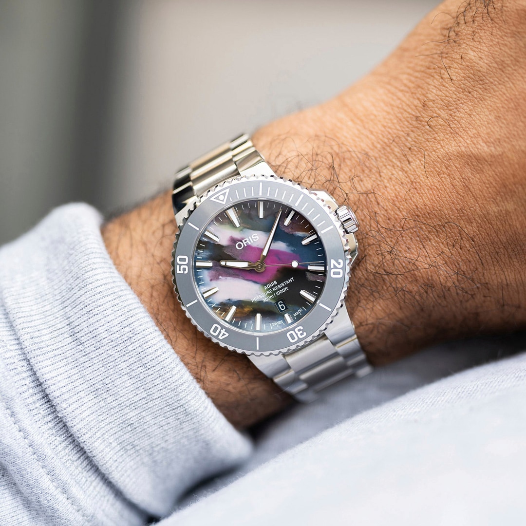Oris Aquis Date Upcycle Ø 41.5mm